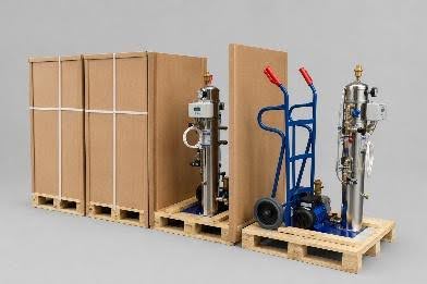 Sustainable fibre-based packaging designed to protect pumps, valves, mechanical equipment, and firefighting components.